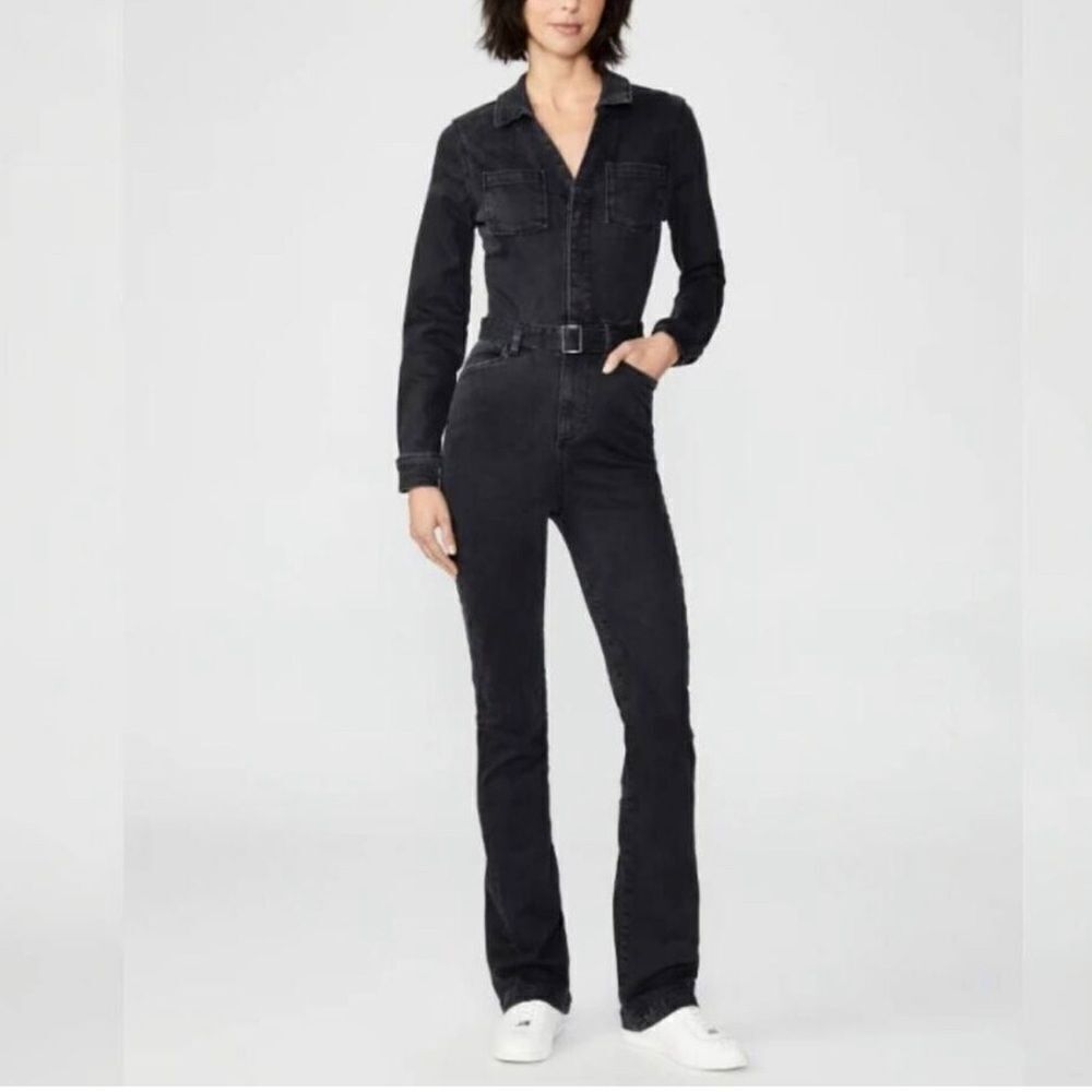 NEW PAIGE Manhattan Denim Jumpsuit